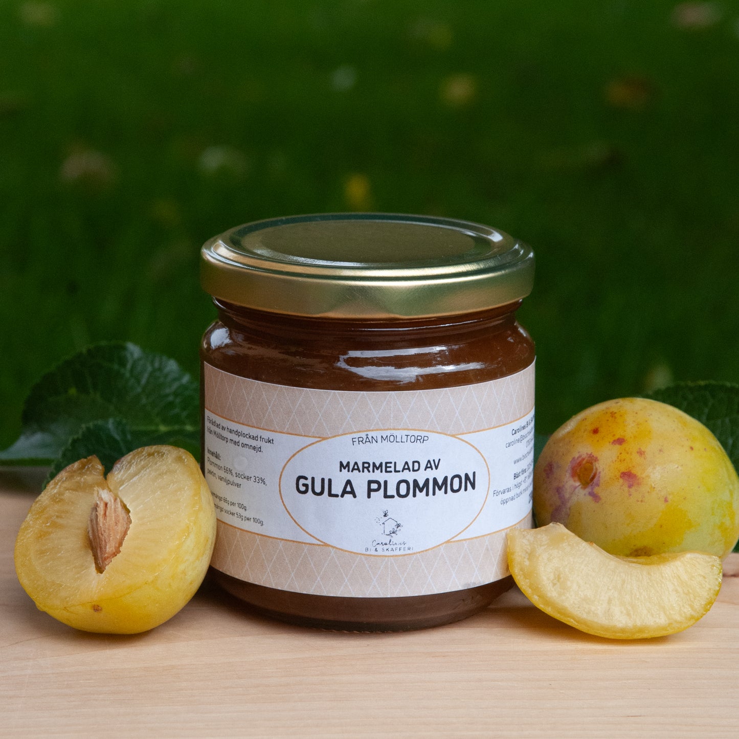 Marmelad av Gula Plommon, 230g