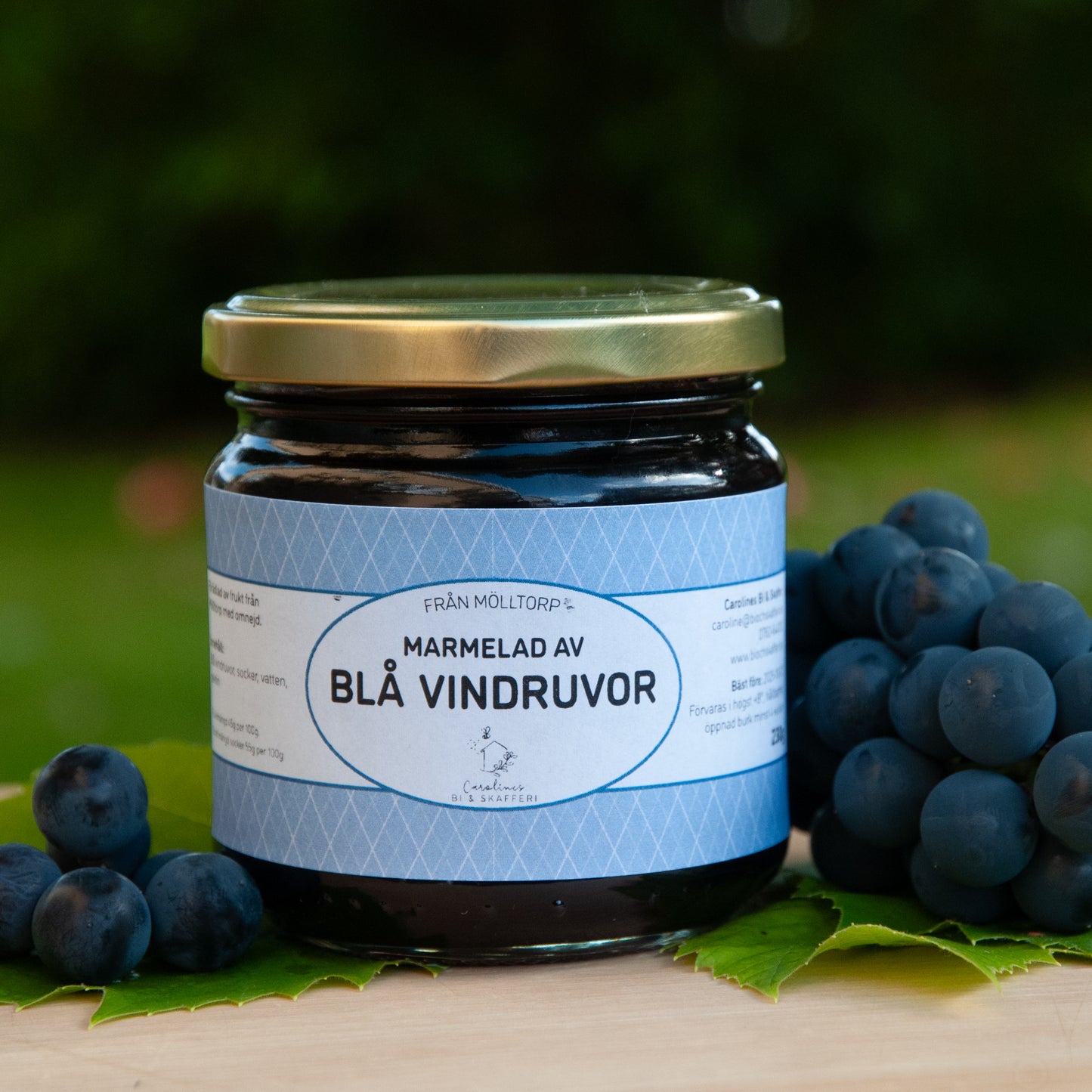 Marmelad av Blå Vindruvor, 230g