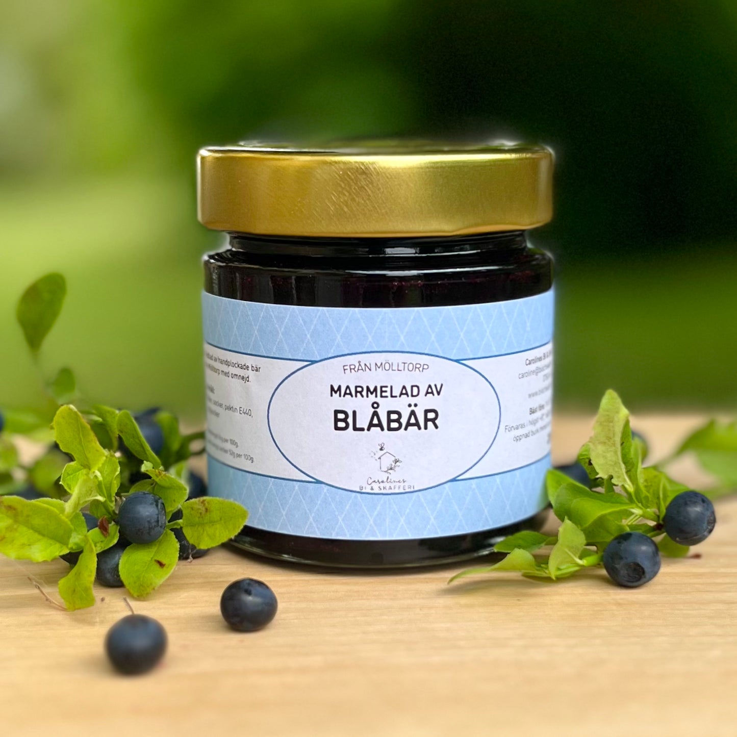 Marmelad av Blåbär, 220g