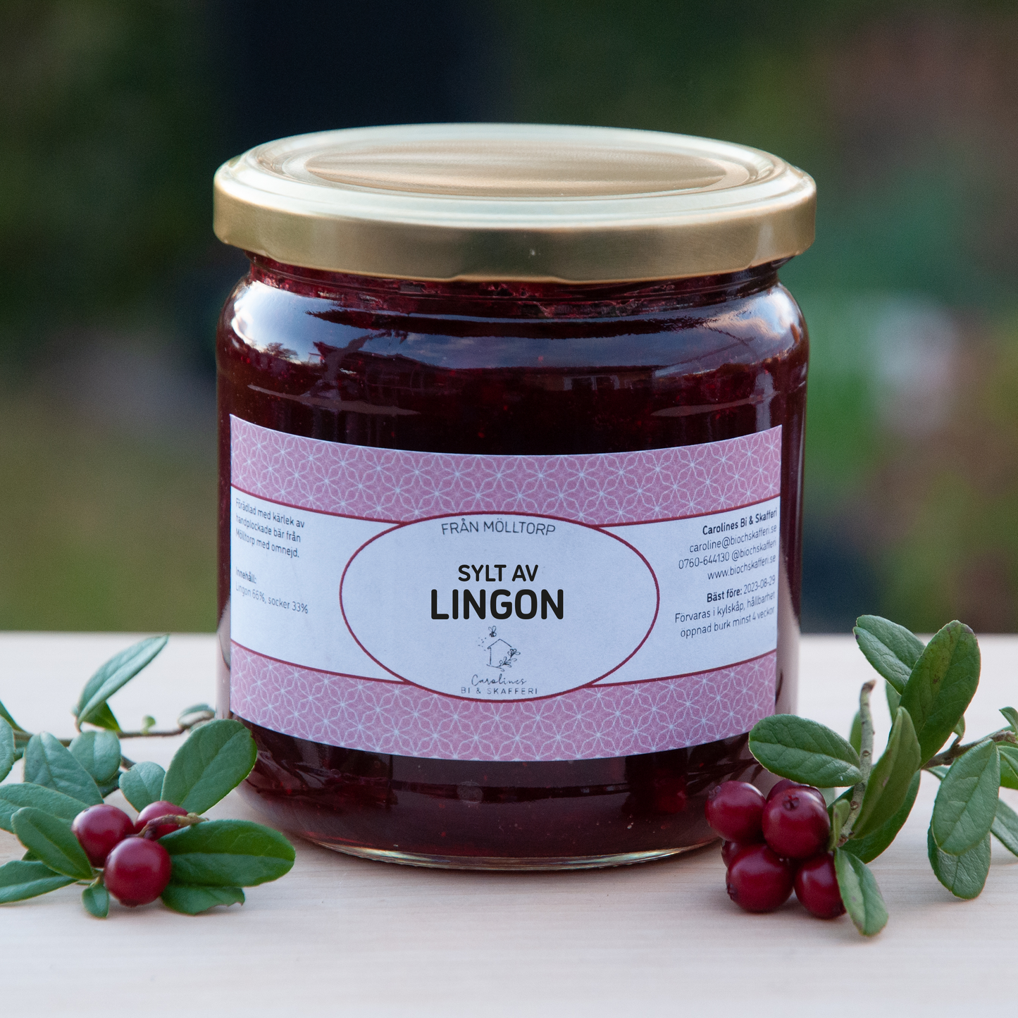Sylt av Lingon, 355g