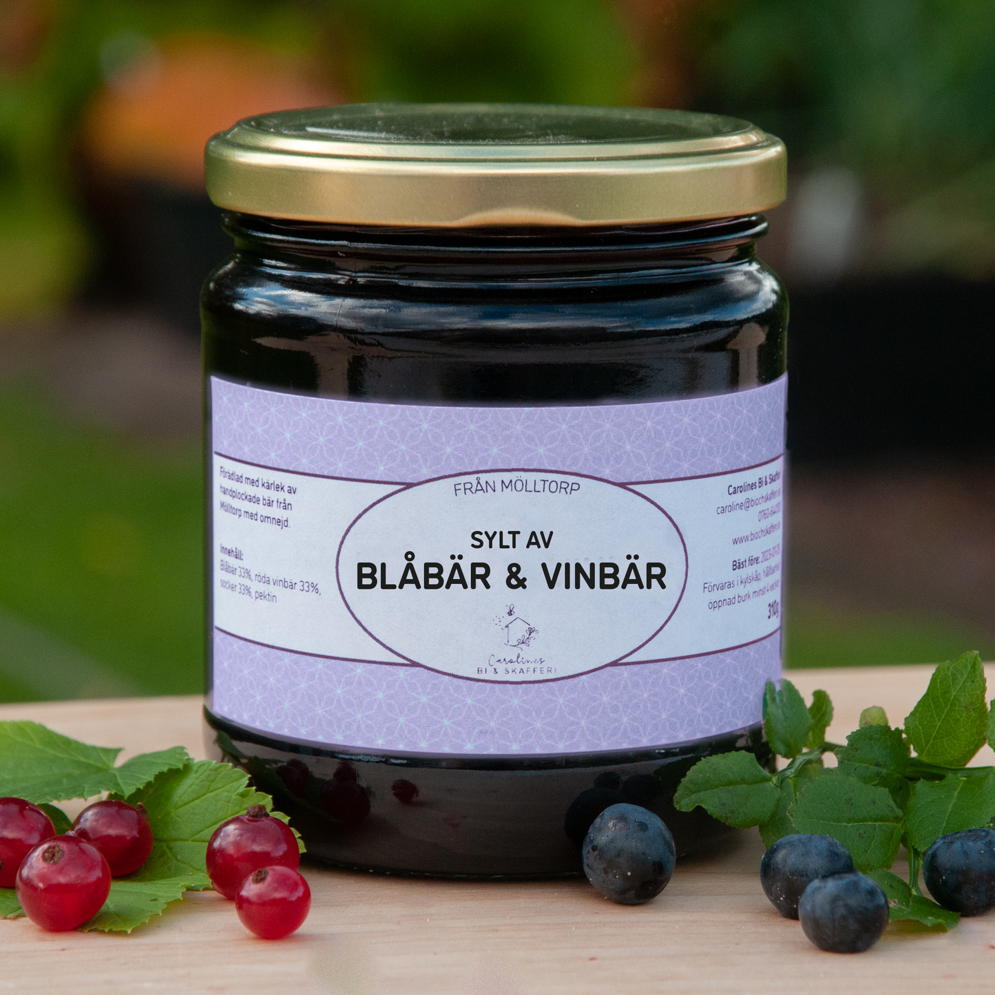 Sylt av Blåbär & Vinbär, 310g