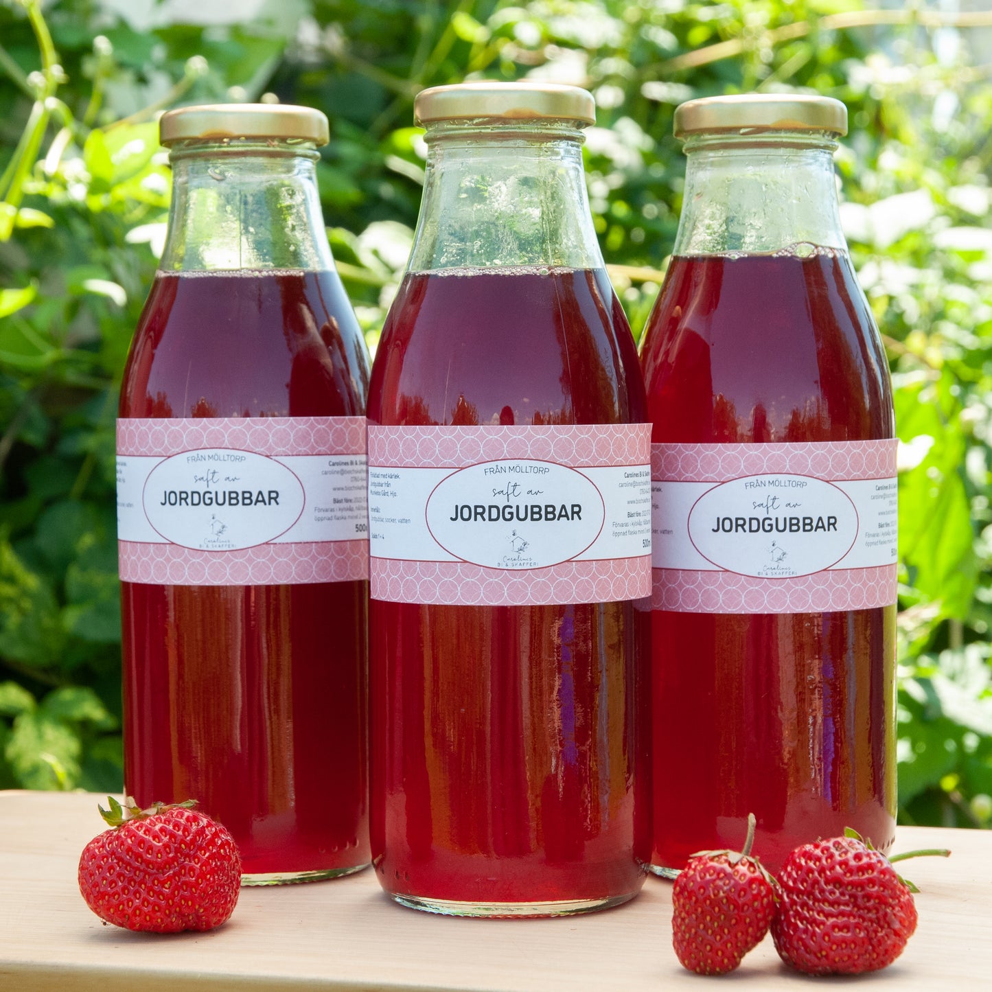 Saft av Jordgubbar, 500ml