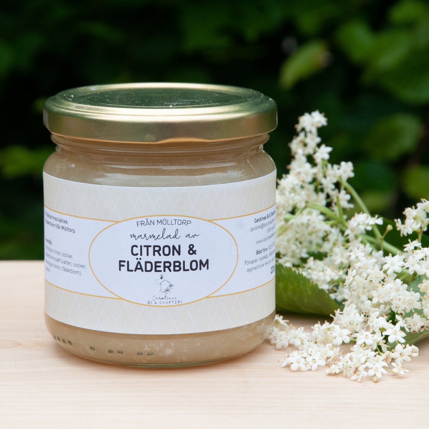 Marmelad av Citron och Fläderblom, 220g